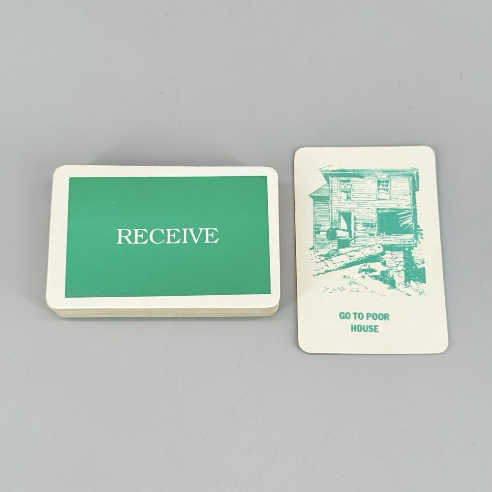 Selchow & Righter 1985 Go For Broke Board Replacement 41 Receive Cards Only